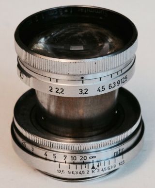 Leica Leitz very rare HEER Summitar 2/5cm Ernst Leitz Wetzlar 3