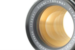 [RARE 8 Element Exc,  ] Pentax TAKUMAR 50mm f1.  4 Lens M42 from JAPAN 553 3