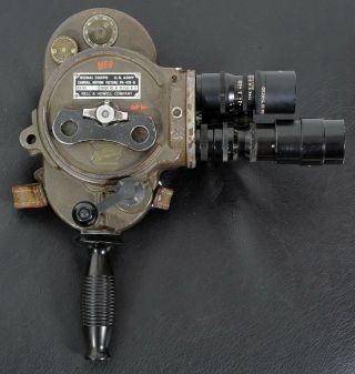 Rare C1952 Ph - 430 - B Signal Corps Bell & Howell Filmo 16mm Movie Camera.