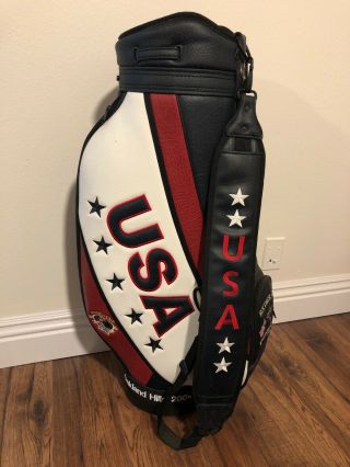 Rare Limited Edition Team Usa Ryder Cup Staff Bag
