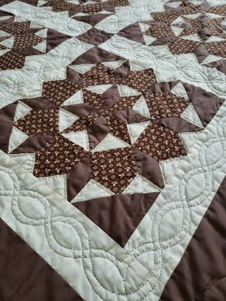 Authentic Handmade Amish Quilt from VT Queen/ King Size 107” x 89 