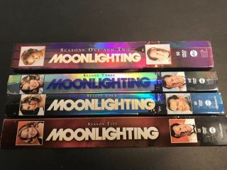 Rare Moonlighting DVDs Complete Series 1 2 3 4 5 Bruce Willis Cybill Shepherd 3
