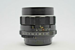 [Rare 8 Element EXC,  4] Asahi Pentax Takumar 50mm f/1.  4 F1.  4 Lens M42 JAPAN 2