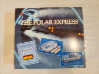 32503 Brio Wooden Train Polar Express Ice Danger Play Set Rare With Thomas