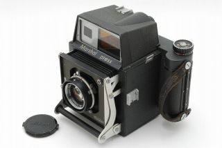 Rare Marshal Press Film camera,  Nikkor - Q 105mm f3.  5 Lens From Japan 1029 2