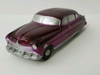 1949 Master - Caster Hudson Very Rare Color & Car,  Xlnt 49 Deep Maroon Vintage