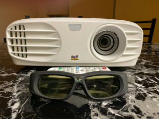 Rarely Px700hd 1080p Projector With Remote And 3d Active Shutter Glasses