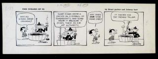 Rare Wizard Of Id Comic Strip Drawn By Brant Parker 6/27/66