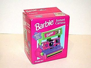 Rare N E W Polaroid Barbie Instant Camera Nib 1 Film Stickers