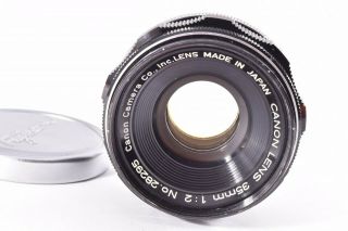 CANON 35mm/F2 Leica 39mm LMT screw mount Rare 28295 2