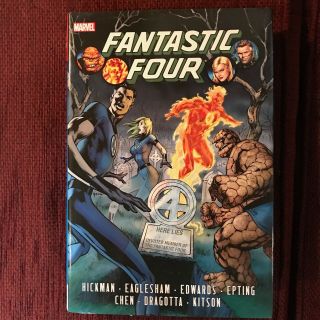 Fantastic Four By Hickman Omnibus Vol 1 Rare Oop Hc