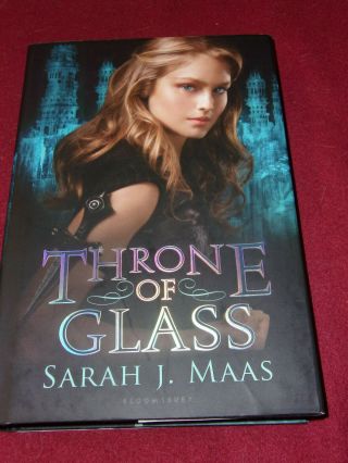 Throne Of Glass By Sarah J.  Maas (2012,  Hardcover) Rare First Print Fine Cond.
