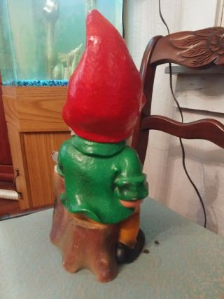 RARE STIHL Chainsaw Promotional garden Gnome 1960 ' s 1970 ' s 066 088 041 2