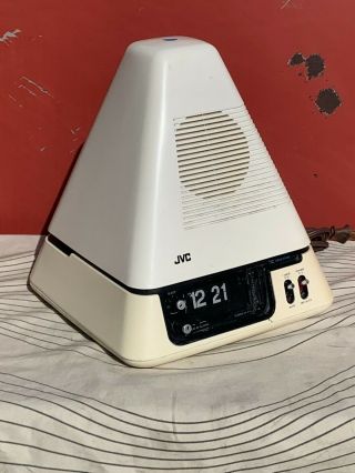 Rare Jvc Video Capsule Tv Model 3100d,  Space Age Tv Alarm Clock Parts