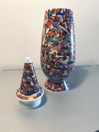 Alessi Collectors 100 Make Up Vase by Boetti and Mendini - VERY RARE 3