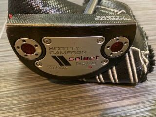 WOW RARE Scotty Cameron Select Golo S Golf Putter Center Shaft 34in,  Headcover 2