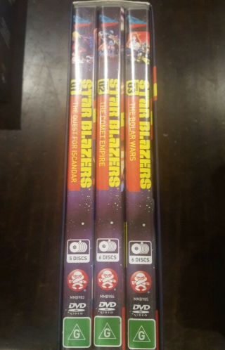 STAR BLAZERS COMPLETE SERIES RARE DVD BOX SET ANIME JAPANESE ANMIATION CARTOON 2