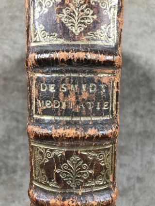 Rare 1683 Book Found In Ruins Of Ypres 1918 Capt Ernest Bonner Wwi Inscription