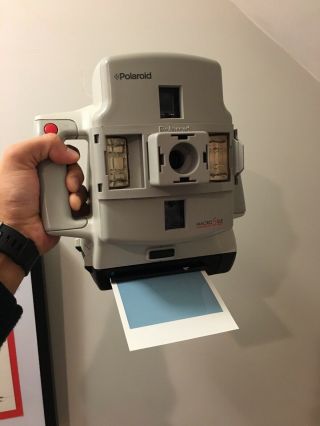 Rare Polaroid Camera Macro 5 Slr With Film