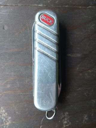 Rare 925 Sterling Silver Buck Wenger Swiss Army Pocket Knife