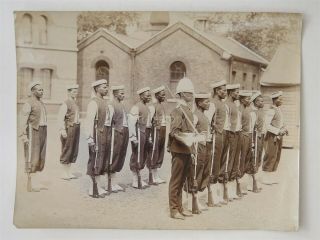 Large Rare Photo 2nd West Indian Regiment C1900
