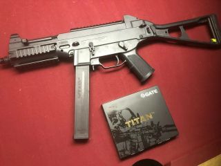 G&g Airsoft Gun Rare,  Gate Titan Installed,  Extra Mags