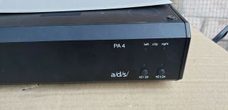 ADS a/d/s BRAUN PA4 Stereo Power Amplifier Rare for Repair or Part 3