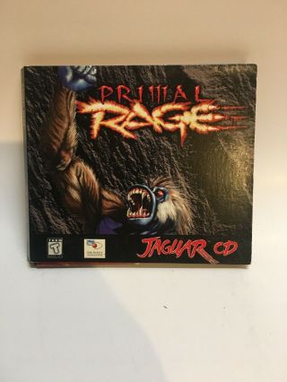Primal Rage (atari Jaguar Cd) Rare