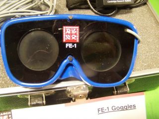 Rare Cambridge Research Systems FE - 1 Ferro Electric Shutter Goggles 2