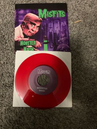 Misfits Monster Mash 7” Red Edition 100 Made Jerry Only Ultra Rare