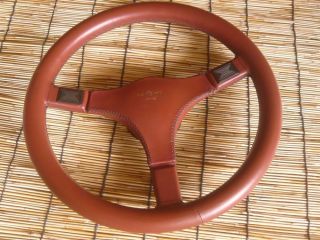 Rare Italvolanti Formel Leather Steering Wheel 36.  5cm (14.  3inch).