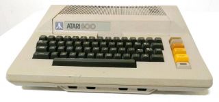 Atari 800 Computer Console System COMPLETE,  CONTROLLER & 4 GAMES RARE 2