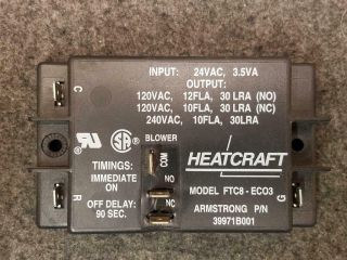 Oem Lennox Armstrong Heatcraft Ftc8 - Ec03 39971b001 Fan Control Board Hvac Rare
