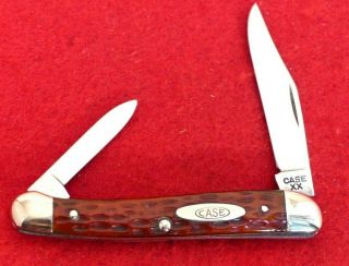 Rare Case Xx 1940 - 64 Red Bone 62109x Small Copperhead Knife