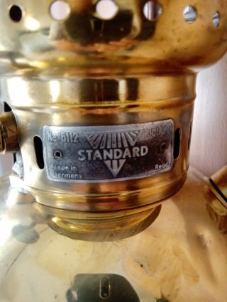 Vintage Standard No.  5112 Pressure Kerosene Lamp Lantern Optimus Primus Rare