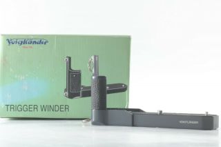 【rare In Box】voigtlander Trigger Winder Olive Bessa T/r From Japan