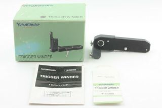 【RARE in BOX】Voigtlander TRIGGER WINDER OLIVE BESSA T/R From Japan 2