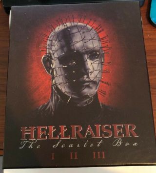Hellraiser Scarlet Box Set Blu - Ray Like Cond Us Limited Arrow Video Rare