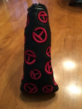 RARE Scotty Cameron Tour Only Dancing Red Circle T CT Putter Blade Headcover 3