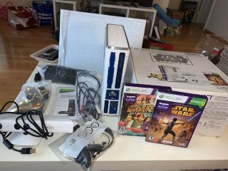 Xbox 360 Slim Star Wars Limited Edition 320gb Console Bundle,  Kinect Rare