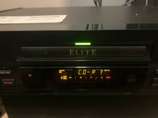 PIONEER ELITE PDR - 19RW CD PLAYER CD - R CD - RW RECORDER Audiophile Rare 3
