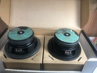 RARE CX62 IMAGE DYNAMICS 6.  5 CAR AUDIO 2 OHM MID BASS STEREO SPEAKERS PAIR ID CX 3
