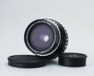 Schneider Pa - Curtagon 35mm F/4 Wide Angle Shift Lens Topcon Mount Rare