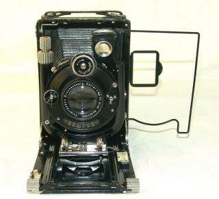 camera Voigtländer,  Bergheil 6.  5x9,  HELIAR 4,  5/120mm.  Lens,  Germany,  old rare 3