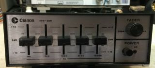 Clarion 200 - EQB Equalizer Booster.  Very rare old school amp 2