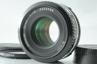 RARE [N.  MINT] [D] Demo Lens Nikon Ai - s Nikkor 50mm F1.  8 Pancake MF From Japan 2