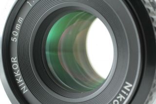 RARE [N.  MINT] [D] Demo Lens Nikon Ai - s Nikkor 50mm F1.  8 Pancake MF From Japan 3
