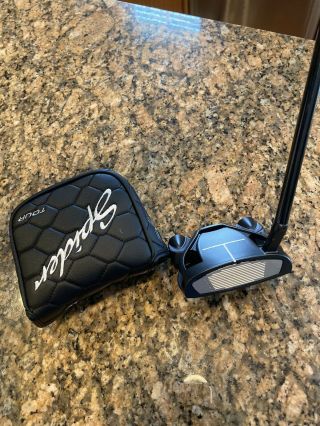 Taylormade Spider Tour Issue Black W/black Shaft & Rare T Alignment