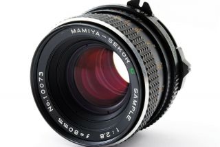 RARE SAMPLE Mamiya Sekor C 80mm f2.  8 Standard Lens for 645 Near from JAPAN 2