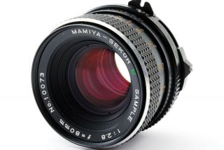 RARE SAMPLE Mamiya Sekor C 80mm f2.  8 Standard Lens for 645 Near from JAPAN 3